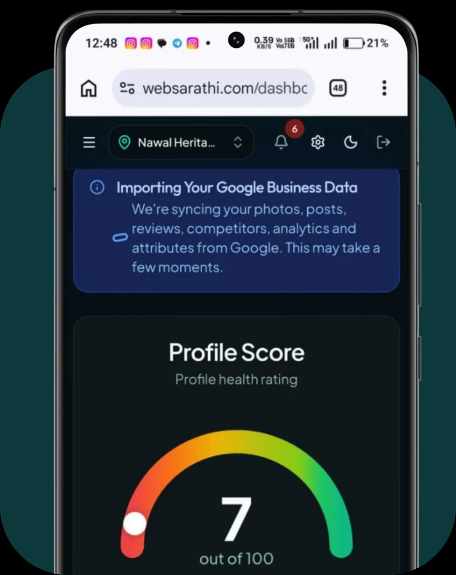 Step 06: Your dashboard is live